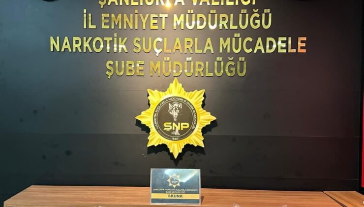 Şanlıurfa’da 2 kilo 150 gram uyuşturucu ele geçirildi