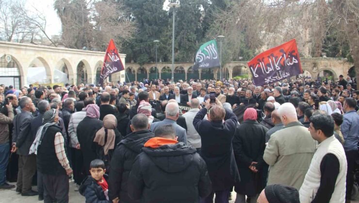Şanlıurfa’da İran’a yönelik saldırıya tepki