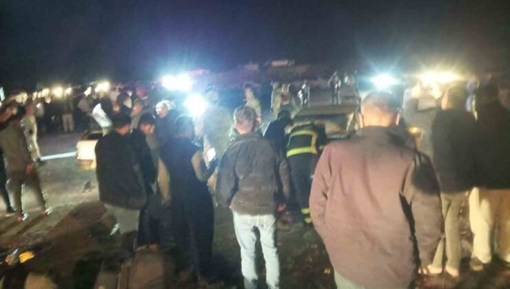Şanlıurfa’da otomobiller çarpıştı: 1 ölü, 8 yaralı