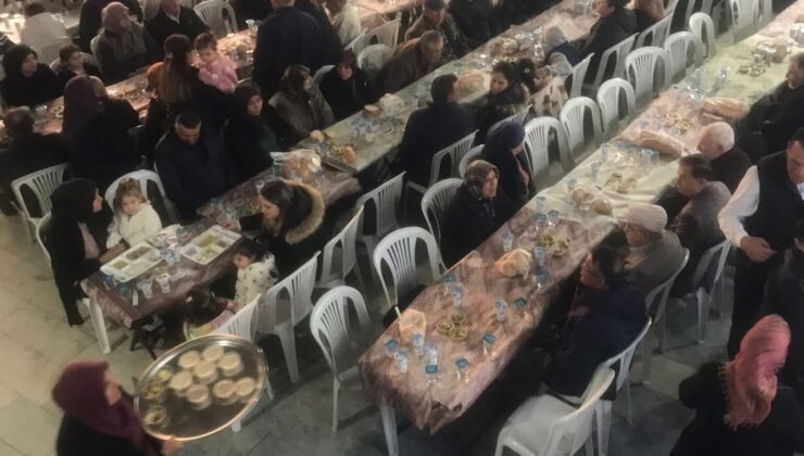 Sarıgöl’de geleneksel Kadir Gecesi iftarı düzenlendi
