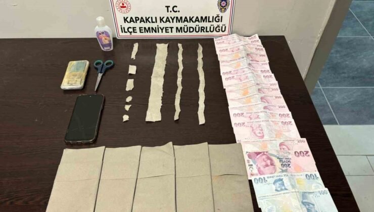 Satıcı ve alıcı suçüstü yakalandı: 1 tutuklama