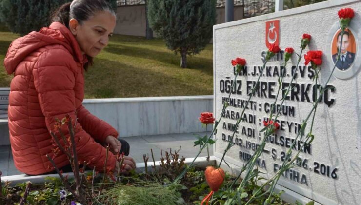 Şehit eşinden duygulandıran sözler: “Burası benim damsız evim”