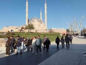 Selimiye yeniden açıldı, Edirne ziyaretçi akınına uğradı