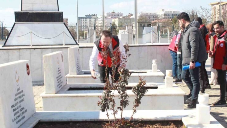 Siirt’te bayram öncesi şehitliklerde bakım, onarım ve temizlik seferberliği
