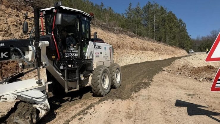 Sinop’ta heyelanla mücadele