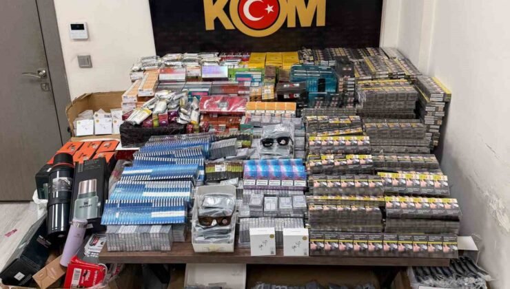 Şırnak’ta 3 buçuk milyon liralık kaçak malzeme ele geçirildi