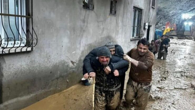 Şırnak’ta sel ve heyelan: Ev ve ahırlar zarar gördü