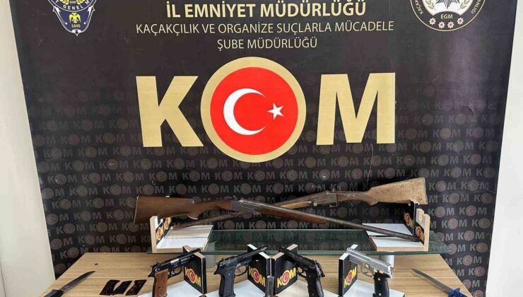 Sivas’ta kaçak silah operasyonu: 1 kişi tutuklandı