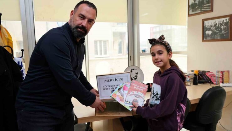 Söke’de minik yürekten dayanışma örneği