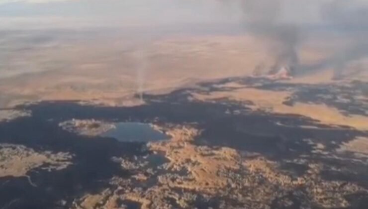 Sultan Sazlığı’nda çıkan yangın 3 günde kontrol altına alındı