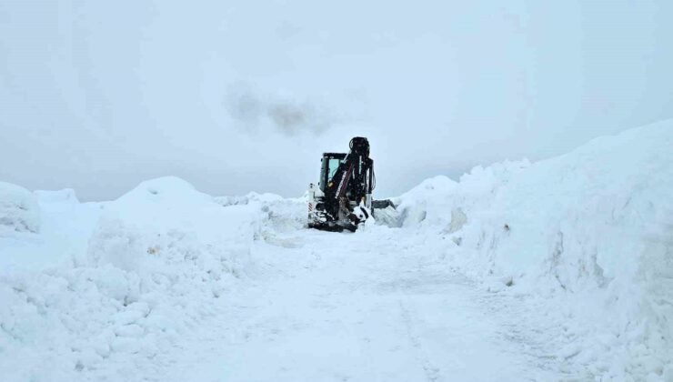 Süphan Dağı tırmanışına tipi ve kar engeli