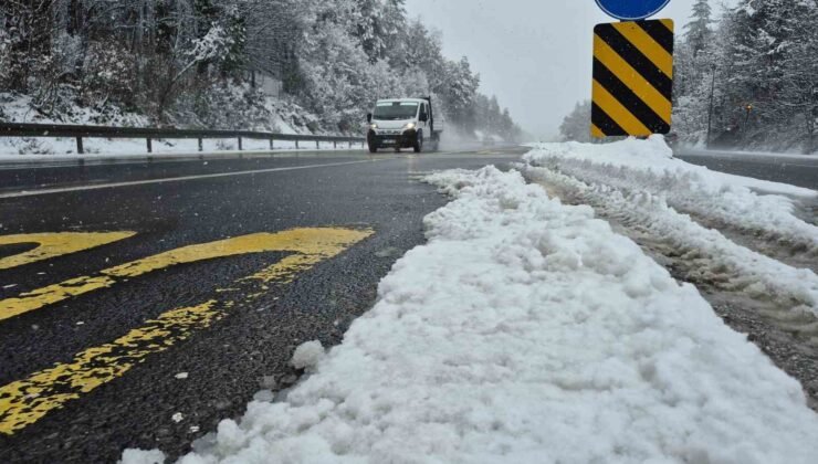 Sürücülere kar sürprizi