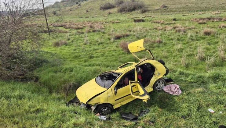 Susurluk’ta trafik kazası: 1 yaralı