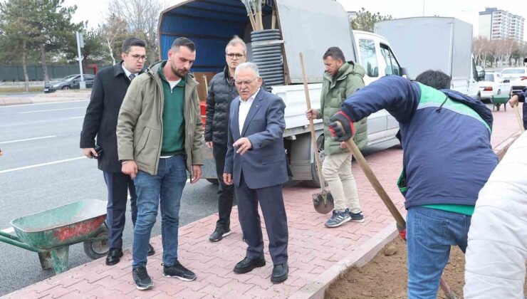 Talas Bulvarı 5 şeritli yeni haliyle hizmete açıldı