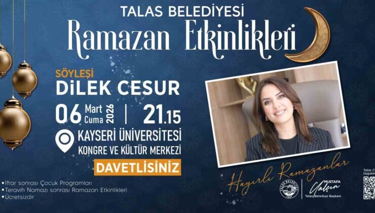 Talas’ın Ramazan etkinliklerinde 3. hafta heyecanı