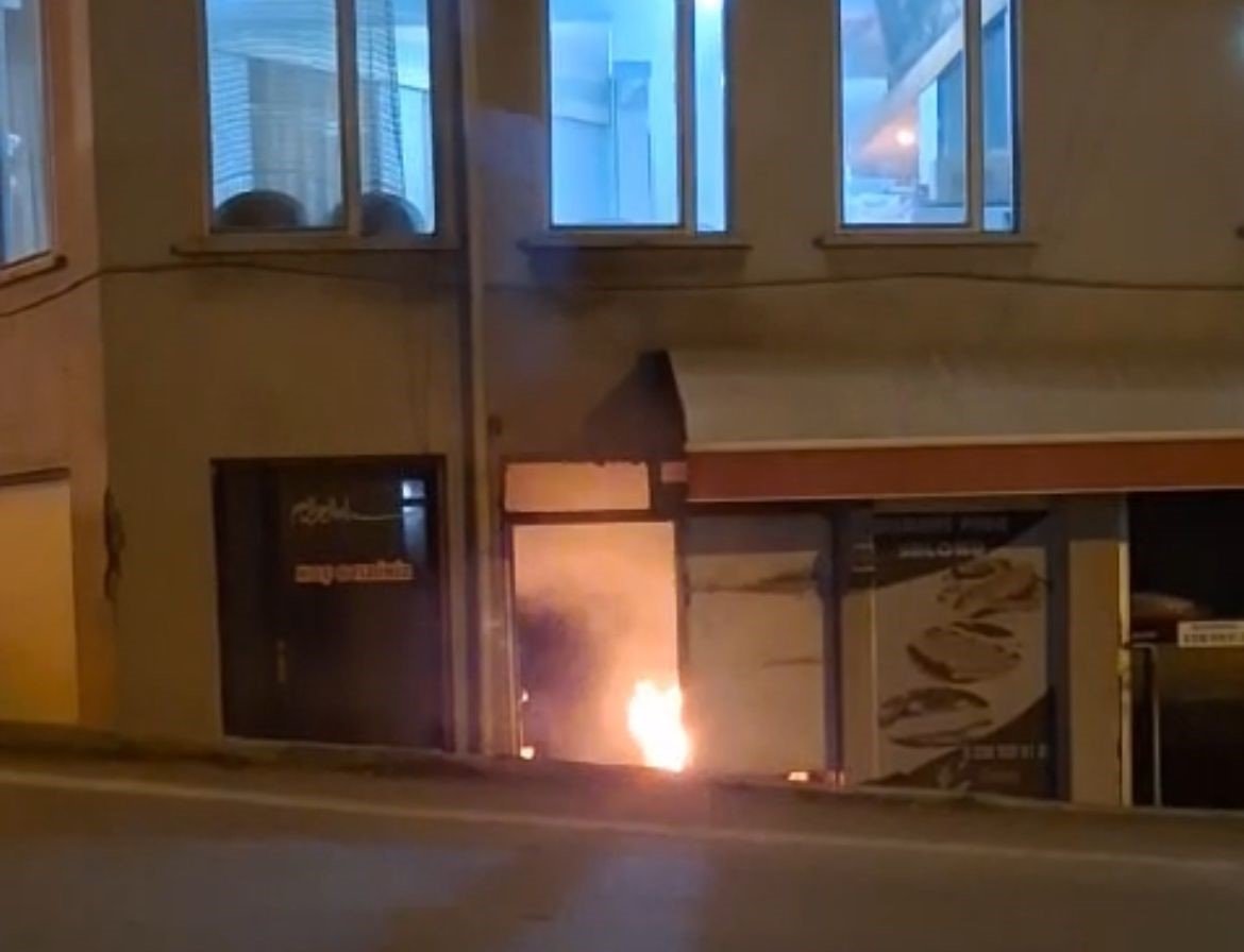 Tavşanlı’da alev alan kalorifer kazanı korkuttu