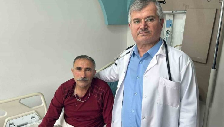 Taziye için geldiği Van’da kalbi duran vatandaş 2 saatte hayata döndürüldü