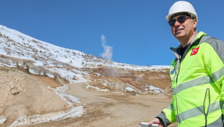 Tecer Taş Kırma ve Eleme Tesisi’nde yeni sezonun ilk patlatması yapıldı