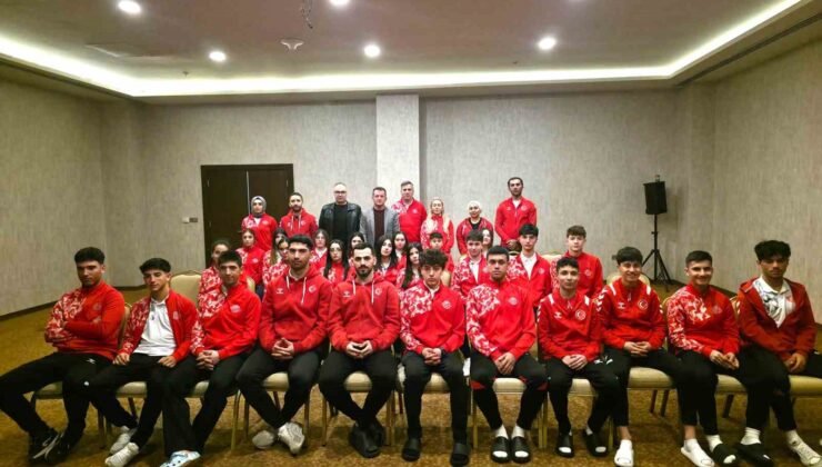 Tekerlekli Paten Milli Takım Kampı, Karaman’da başladı