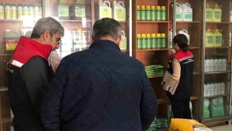 Tekirdağ’da zirai ilaç denetimi