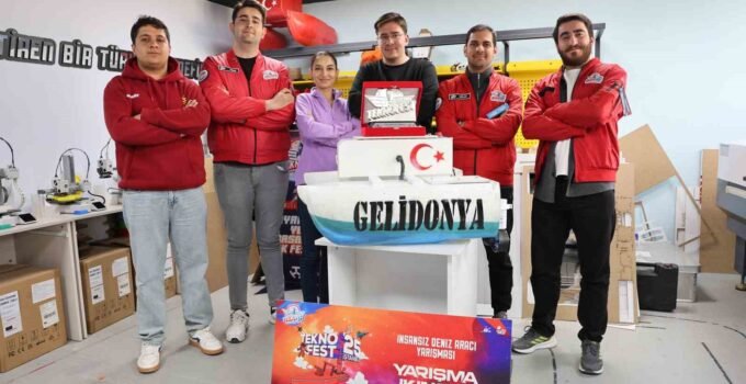 TEKNOFEST’in Türkiye ikincisi Gelidonya, Norveç’te Türkiye’yi temsil edecek