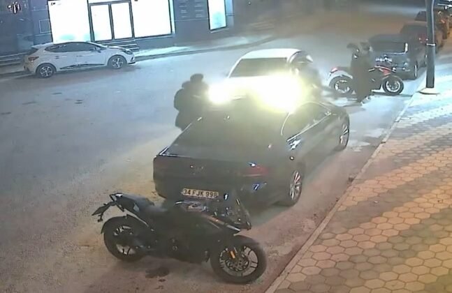 Telefonda konuşurken ölümle burun buruna geldi