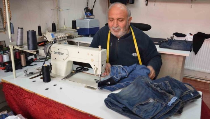 Tercan’da terzilerin bayram mesaisi