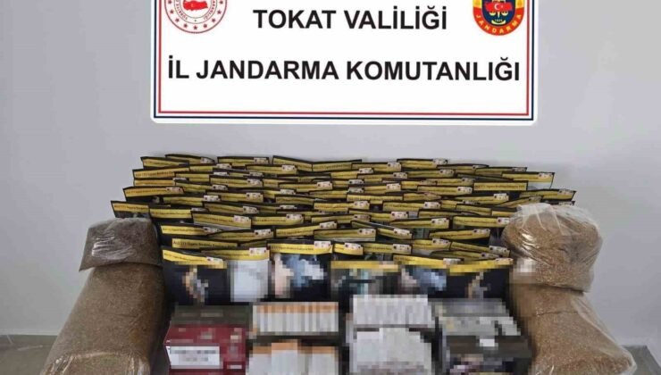 Tokat’ta kaçak tütünle yakalanıp, adliyede serbest kaldılar