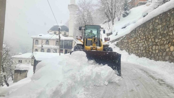Trabzon’da kapalı mahalle yolu kalmadı