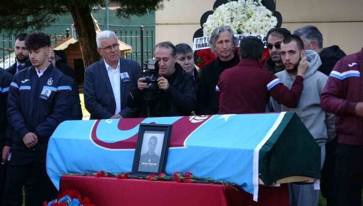 Trabzonspor’da, Orhan Kaynak için tören düzenlendi