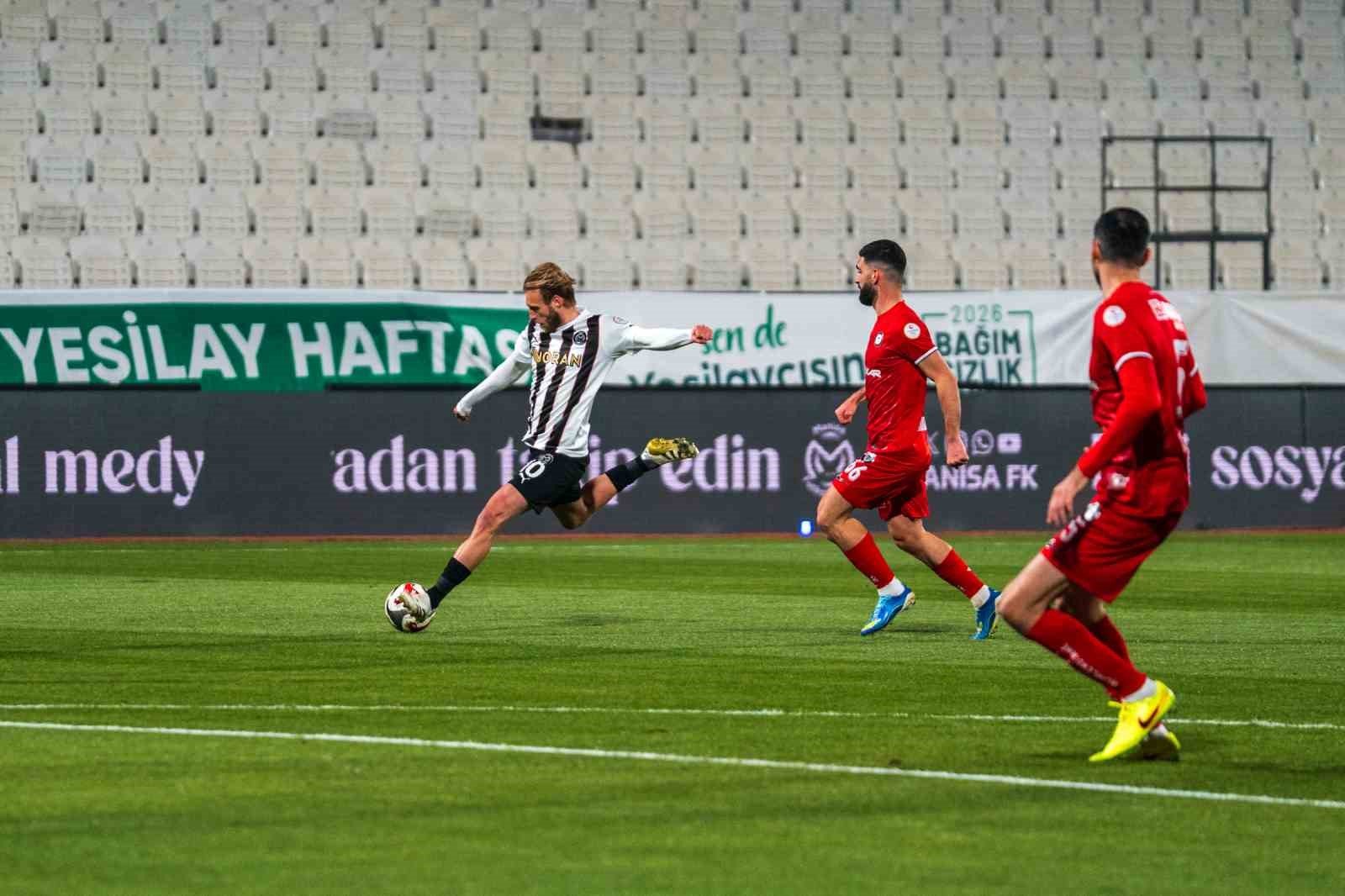 Trendyol 1. Lig: Manisa FK: 0 – Çorum FK: 1
