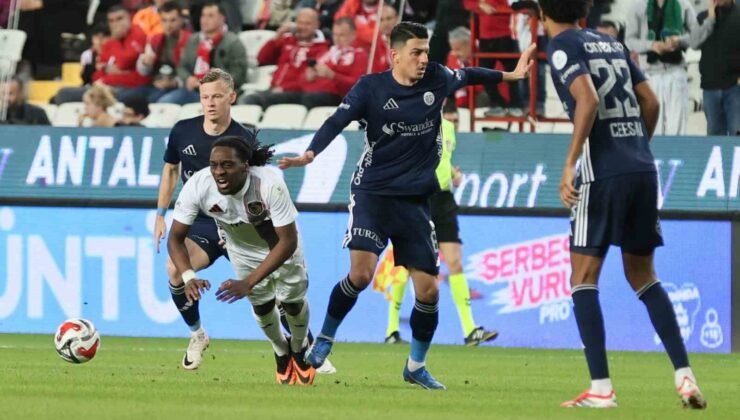 Trendyol Süper Lig: Antalyaspor: 1 – Gaziantep FK: 4 (Maç sonucu)