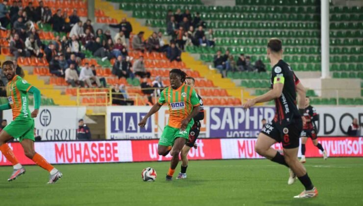 Trendyol Süper Lig: Corendon Alanyaspor: 0 – Gençlerbirliği: 0 (Maç sonucu)