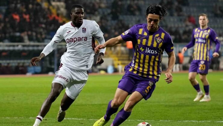 Trendyol Süper Lig: Eyüpspor: 0 – Trabzonspor: 1 (Maç sonucu)