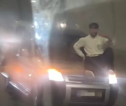 Tünelde müzik açıp araçtan inerek dans eden sürücüye 180 bin TL ceza