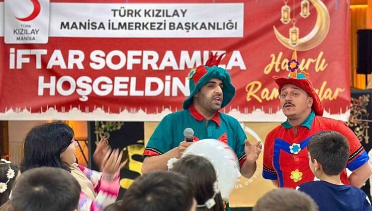 Türk Kızılay Manisa’dan, yetimler için özel iftar