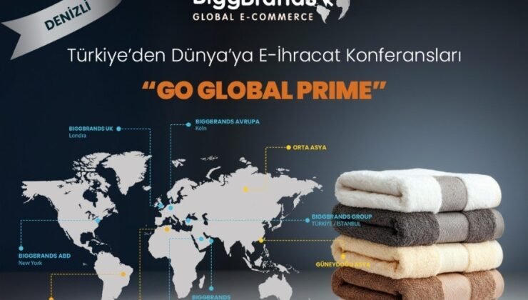 Türkiye’den dünyaya e-ihracat konferansları Denizli’de