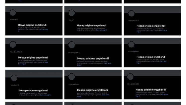 Türkiye’yi hedef alan 21 sosyal medya hesabına daha erişim engeli
