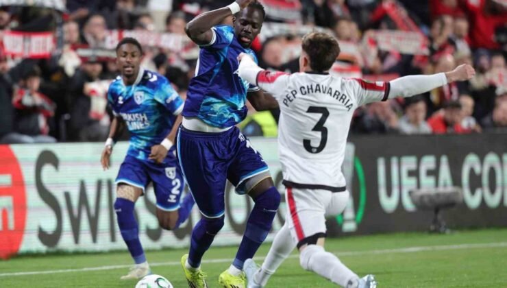 UEFA Konferans Ligi: Rayo Vallecano: 0 – Samsunspor: 0 (İlk yarı)