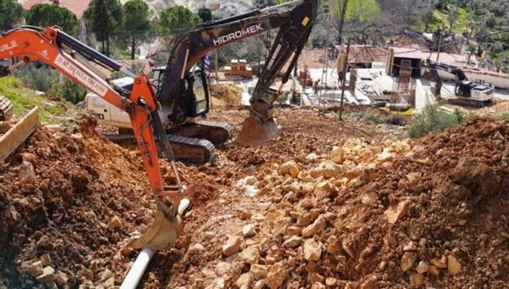 Ula’nın içme suyu hatları yenileniyor