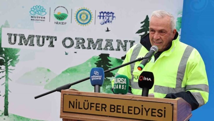 Unçukuru Mahallesi’nde atıl arazi Umut Ormanı’na dönüşüyor