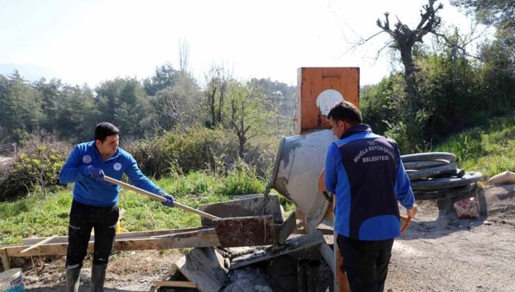 Üreticinin talebi üzerine sulama havuzu kapasitesi 30 tona çıkarıldı