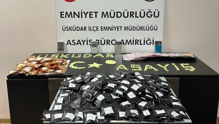 Üsküdar’da uyuşturucu operasyonu: 2 şüpheli kovalamacada kıskıvrak yakalandı