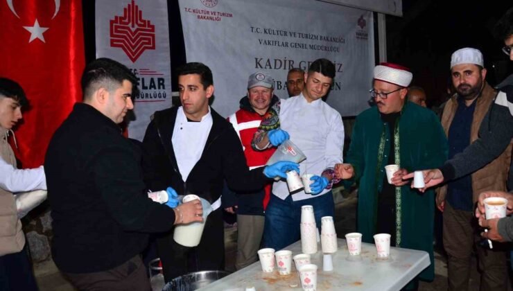 Vakfiye geleneği Ramazan boyunca yaşatıldı