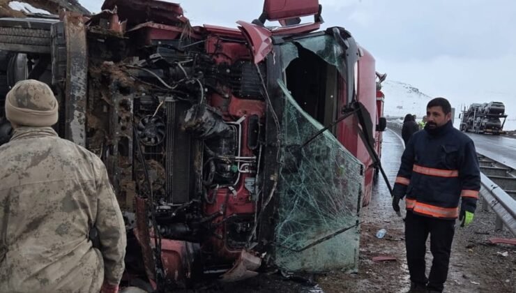 Van’da trafik kazası: 1 yaralı