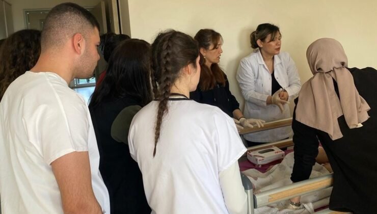 “Yara Bakımı Eğitimi” uygulamalı olarak yapıldı