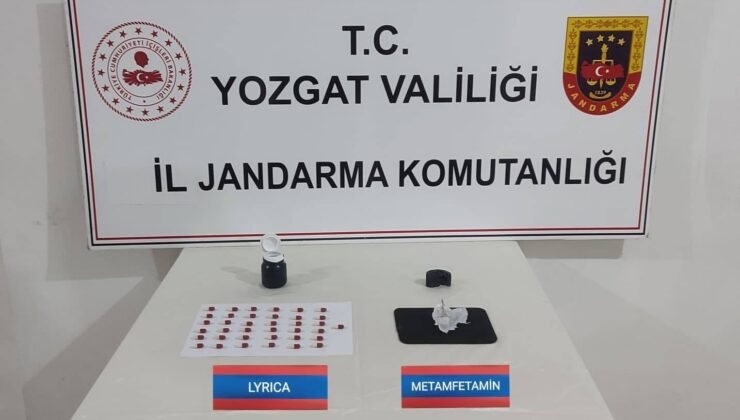 Yozgat’ta sentetik ecza hap ve metamfetamin ele geçirildi