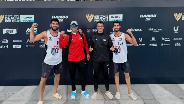Yusuf Özdemir ve Batuhan Kuru, Beach Pro Tour Haikou etabında yarı finalde