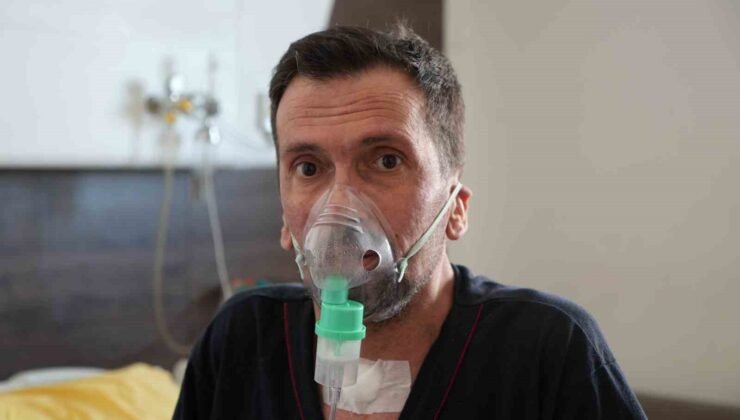 “Yüzde 10 yaşama hakkın kaldı” denilen KOAH hastası yeniden nefes aldı
