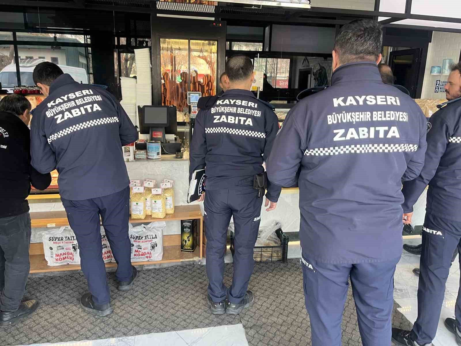 Zabıta, Ramazan denetimlerine kasaplarda devam etti